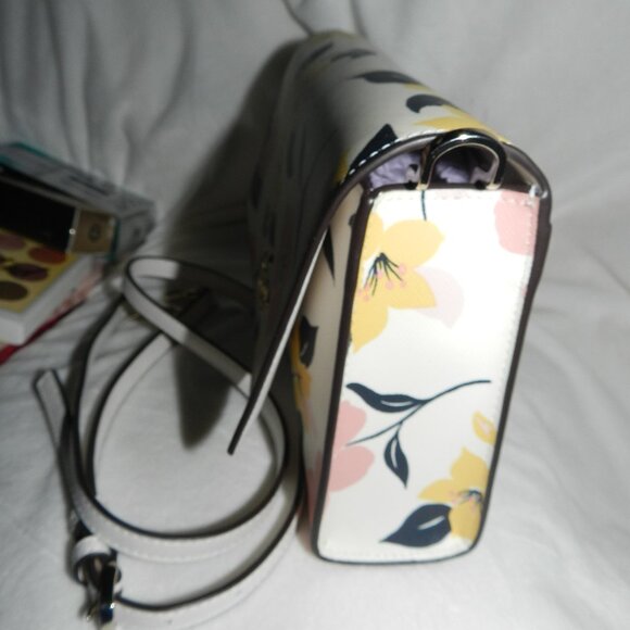 Kate Spade♠️Carson Lily💐Blooms Convertible Crossbody & Shoulder Bag♠️📦🏃🏻⚡🚚 - Picture 13 of 16